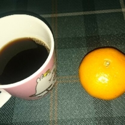 みかんを入れると風邪予防になる気がしますね✨ほのやかな柑橘の味✨美味しかったです✨o(^-^o)(o^-^)oありがとうございます